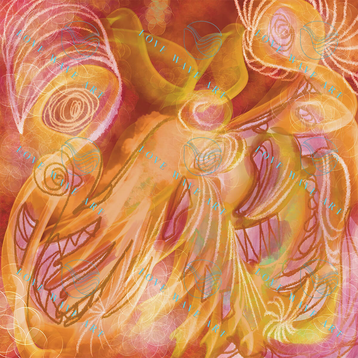 lanting in the Sun - Vibrant Abstract Art