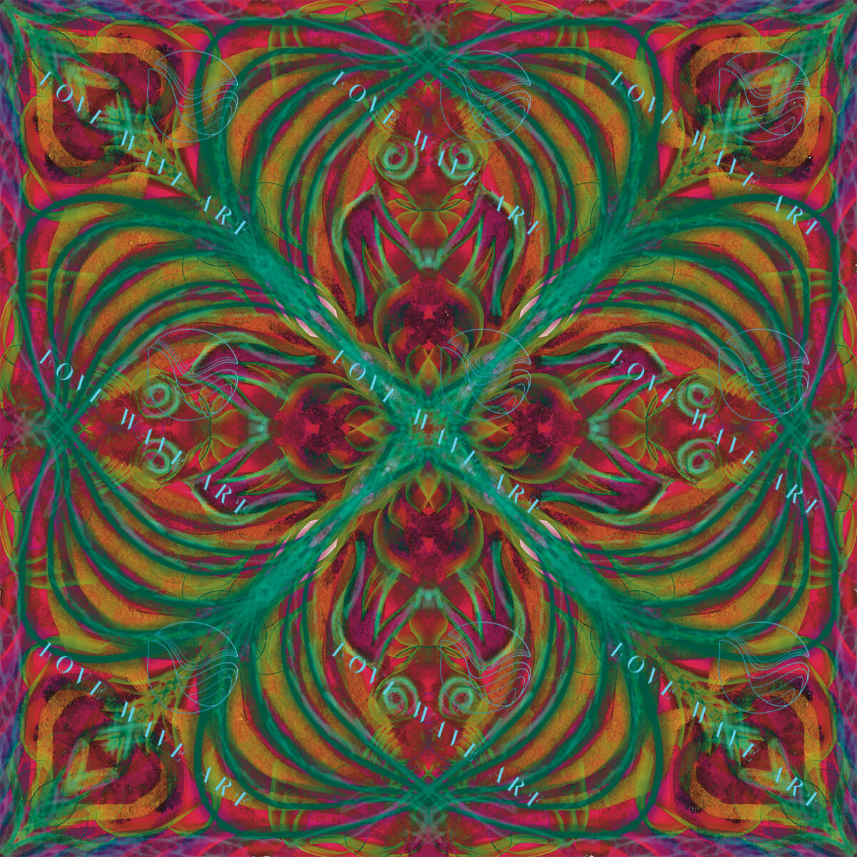 Wall Decor Print - Working in the Garden