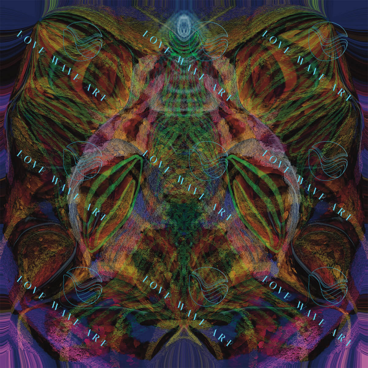 Owl Fairy Psychedelic Art Print