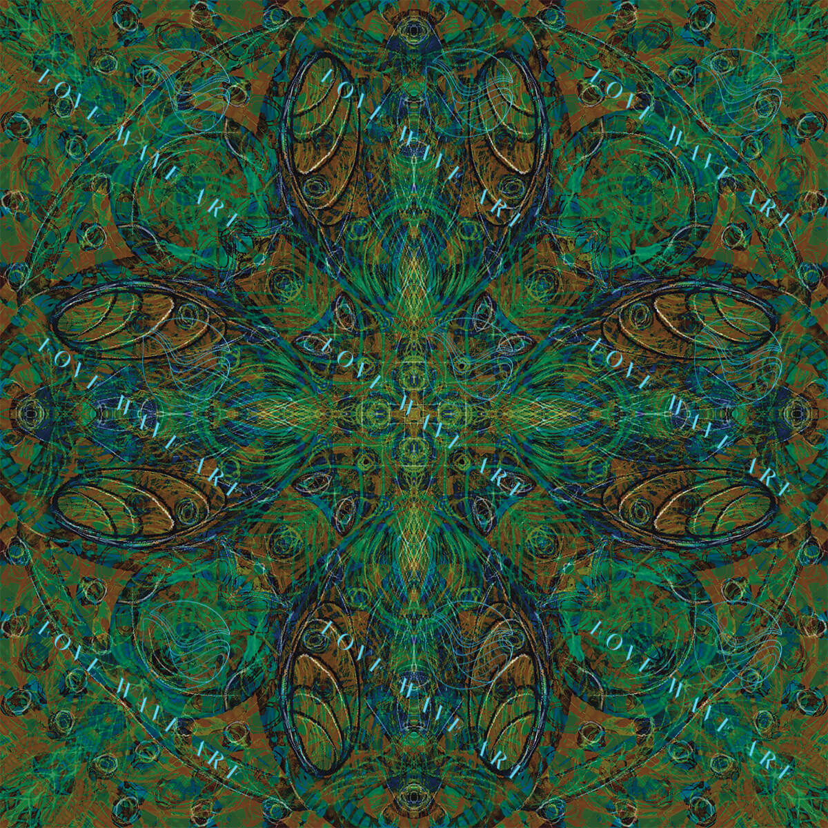 Peacock Fish – Abstract Art Inspired by Nature