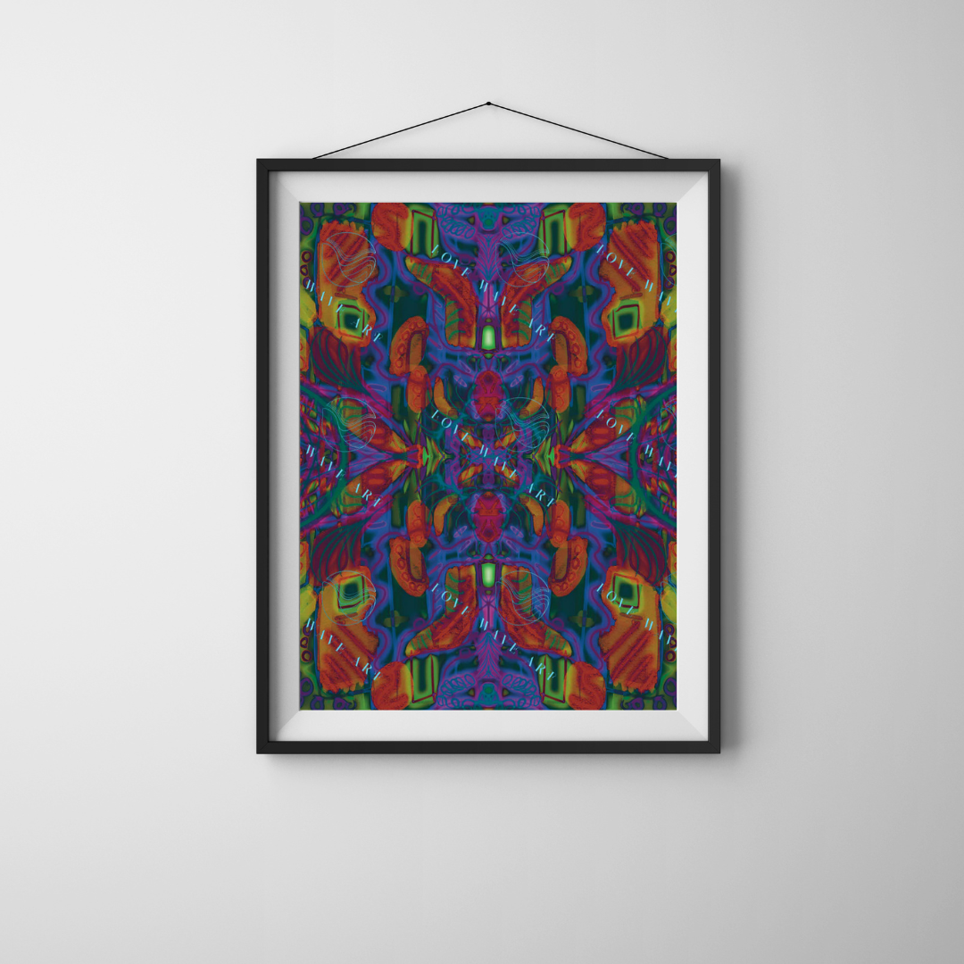 Jumping Jack Flats -  Abstract Digital Art